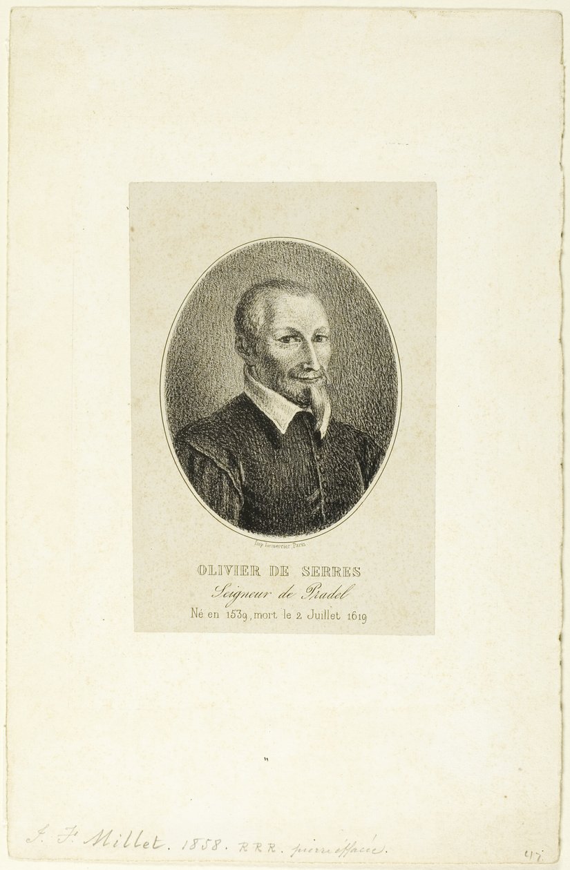 Olivier de Serres od Jean Francois Millet