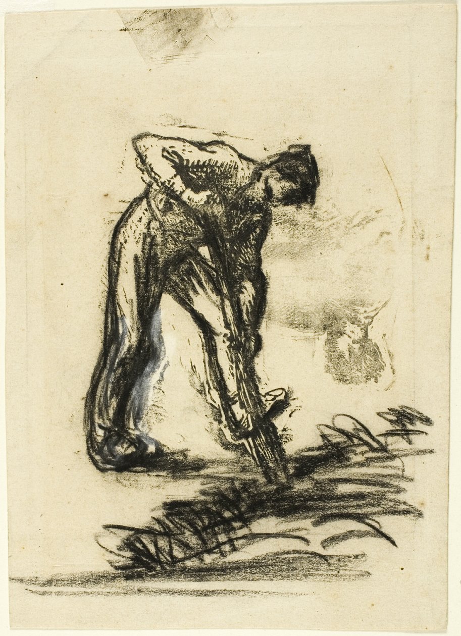 Rolnické kopání od Jean Francois Millet