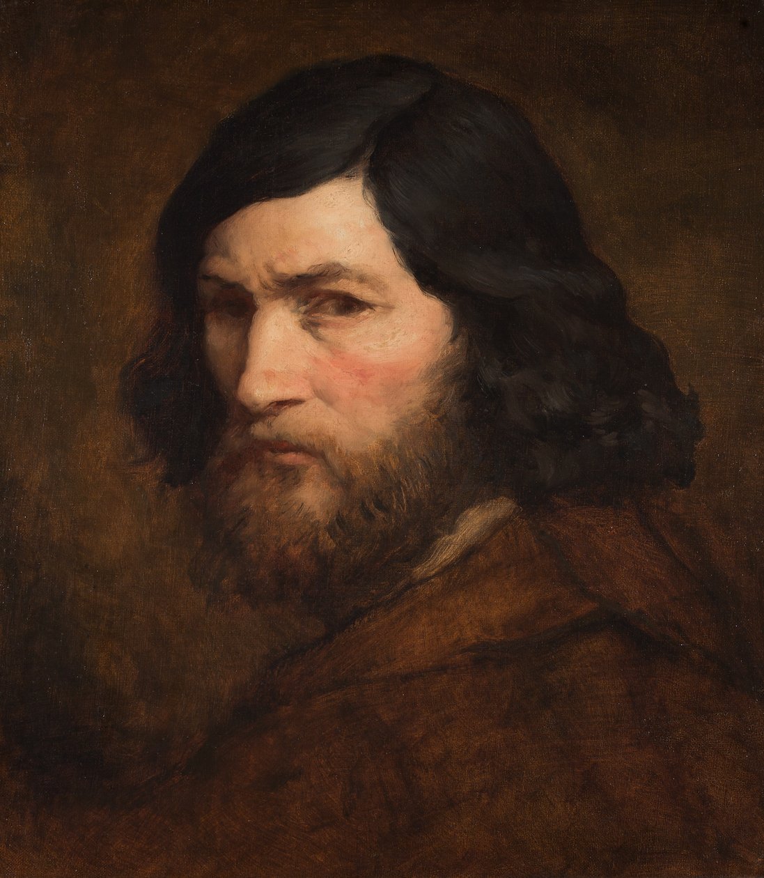 autoportrét od Jean Francois Millet
