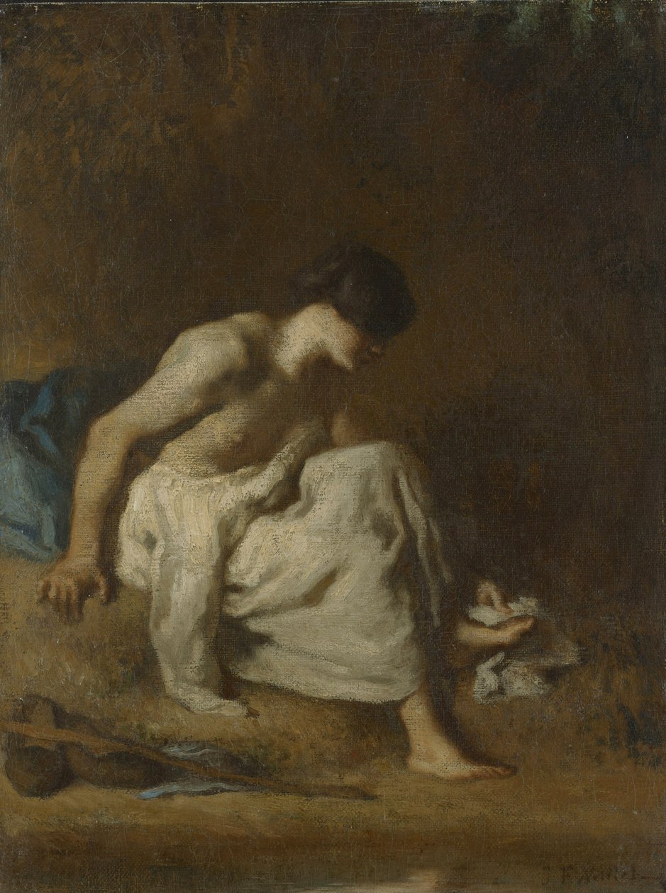 Lapač, 1846–48 od Jean Francois Millet