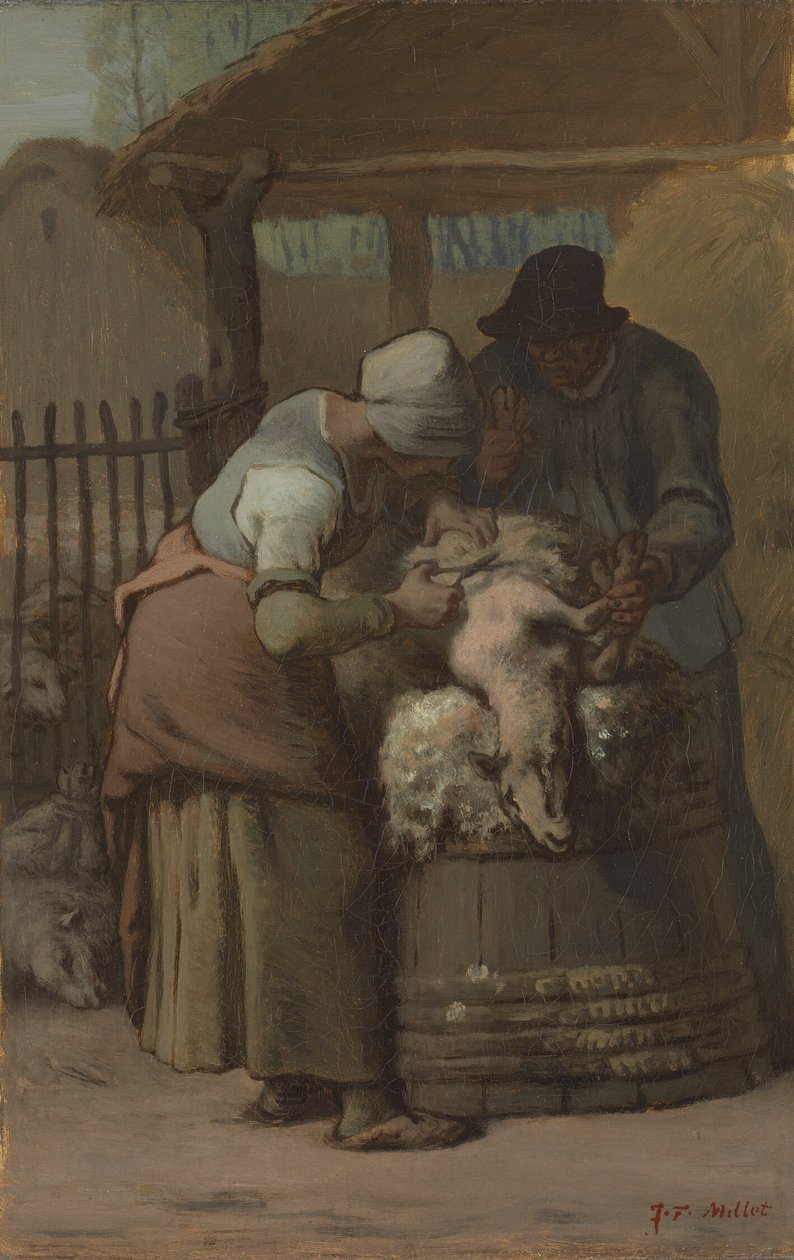 Strážci ovcí od Jean Francois Millet