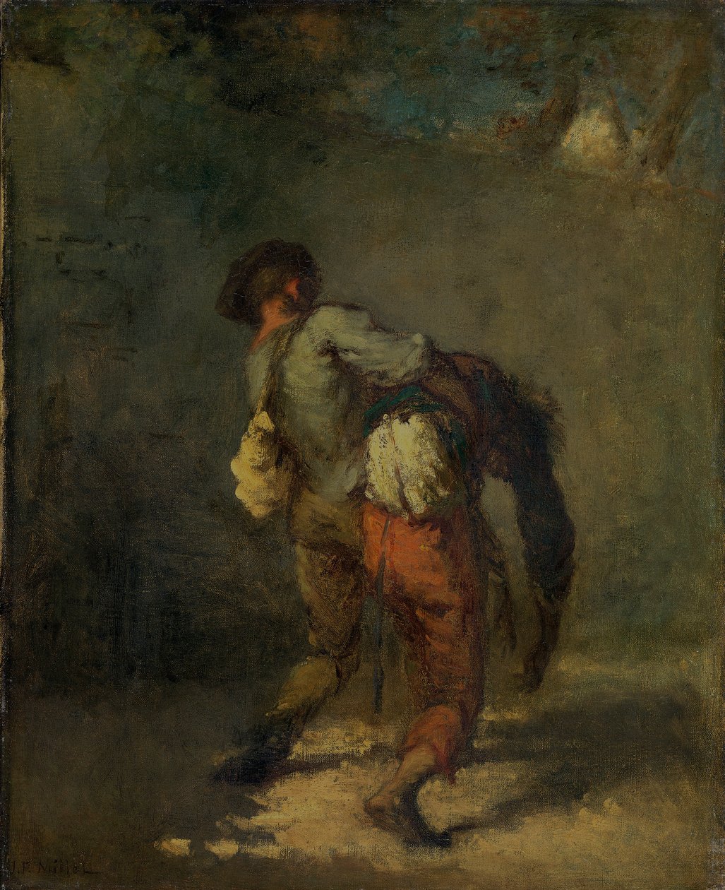 „Dobrý samaritán“, 1846 od Jean Francois Millet