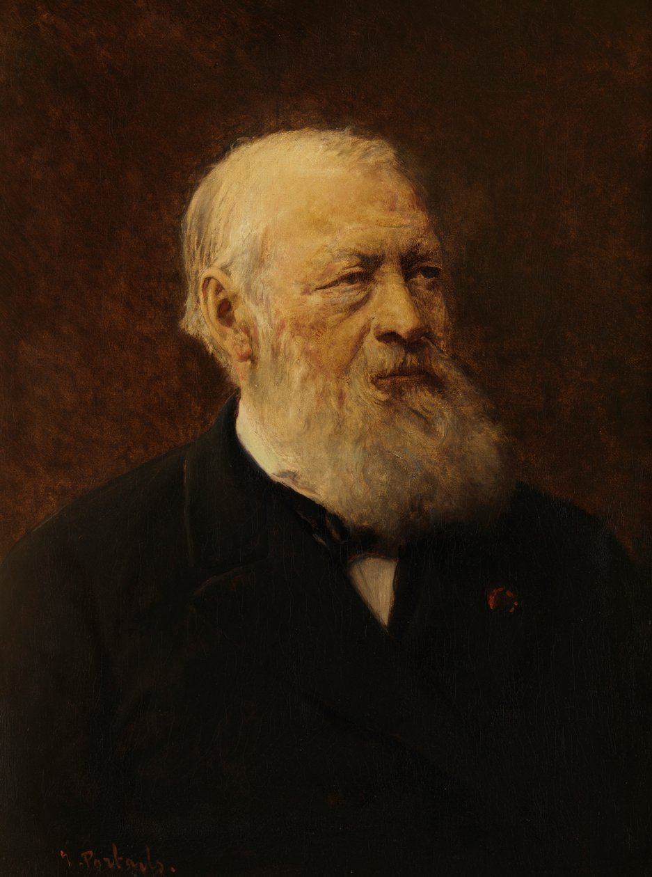Hendrik Conscience (olej na plátně) od Jean Francois Portaels