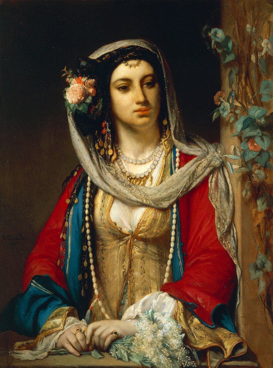 Židovka z Káhiry (olej na plátně) od Jean Francois Portaels