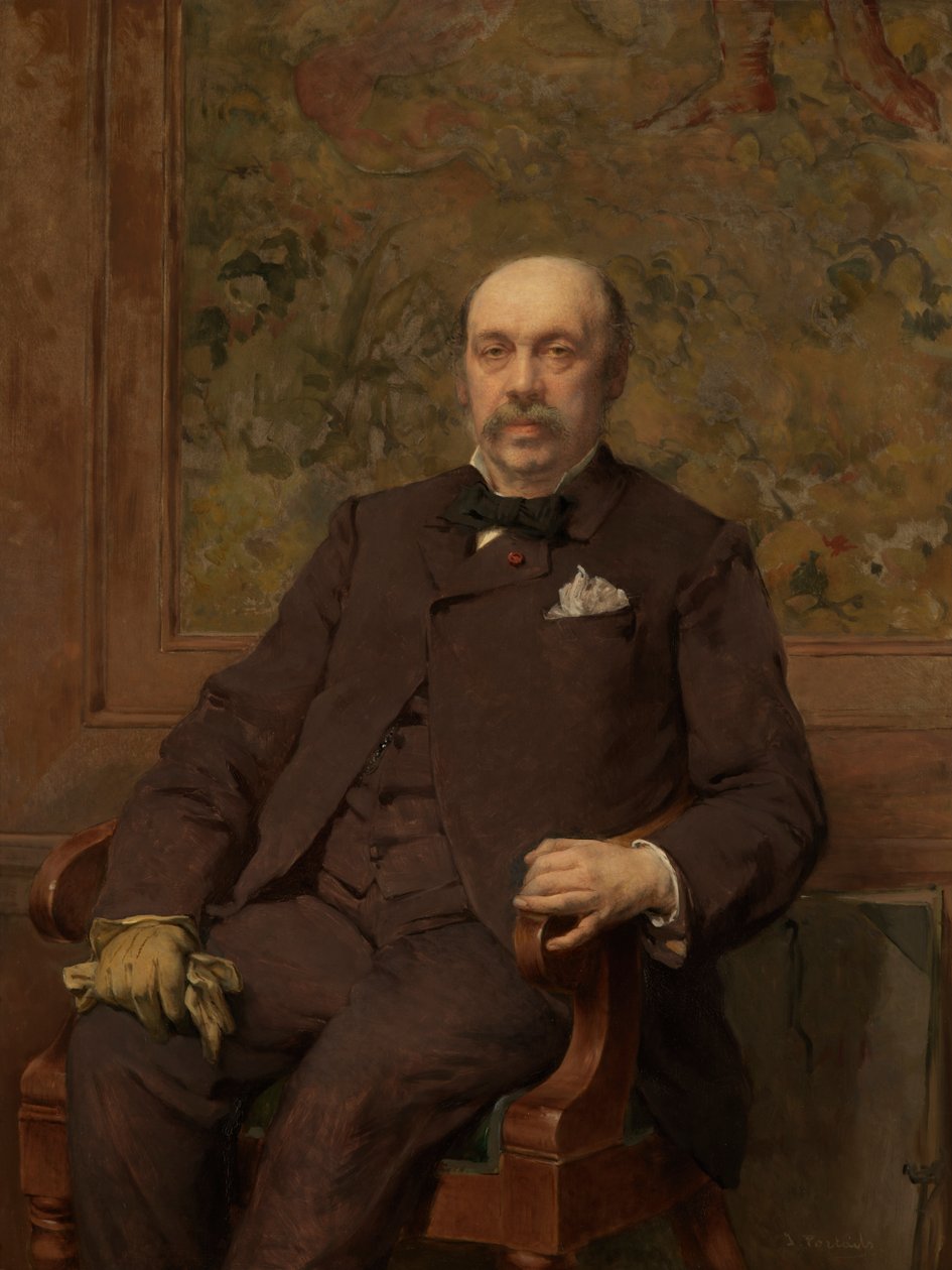 Autoportrét (olej na plátně) od Jean Francois Portaels
