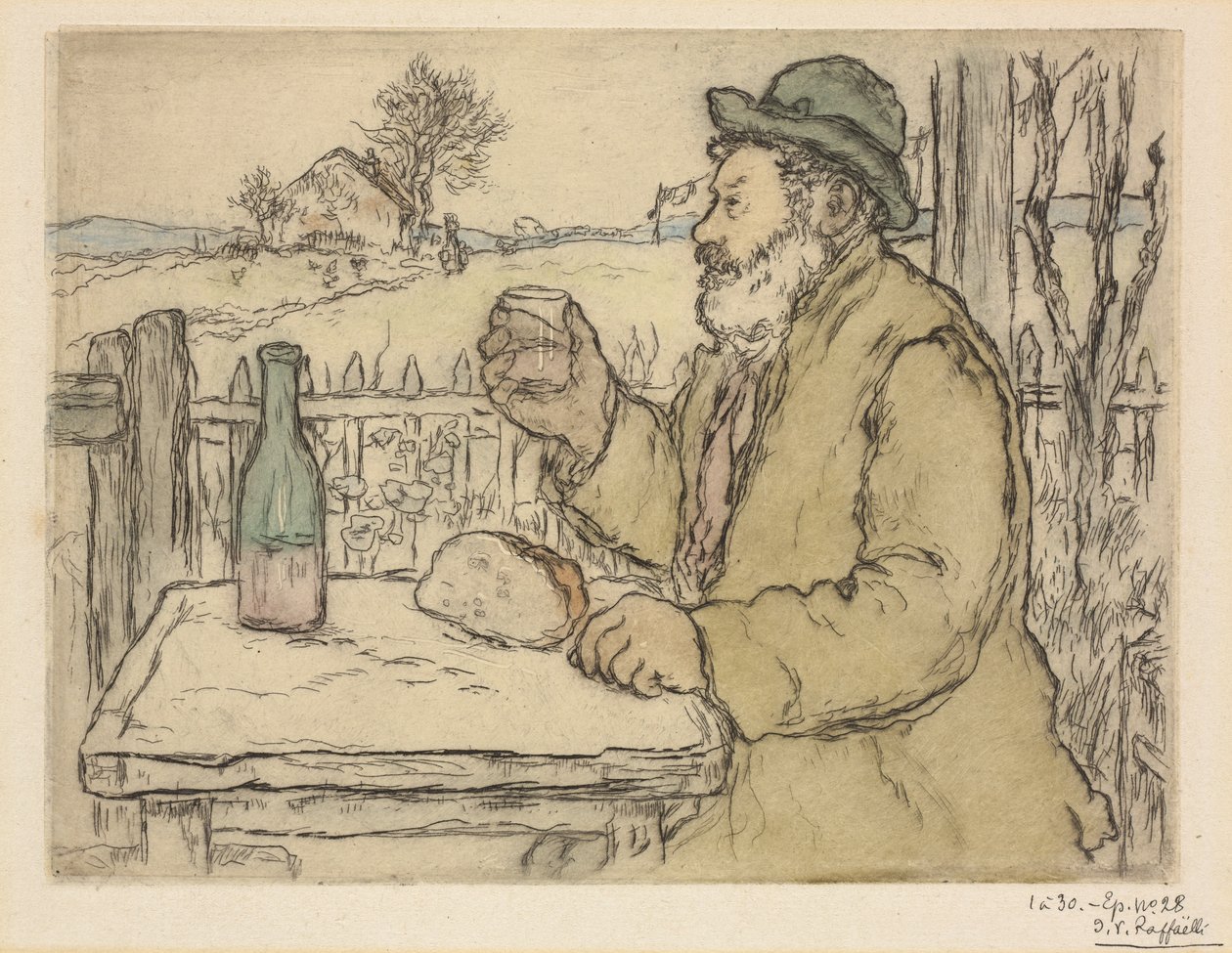 A Votre Santé, 1894. od Jean Francois Raffaelli