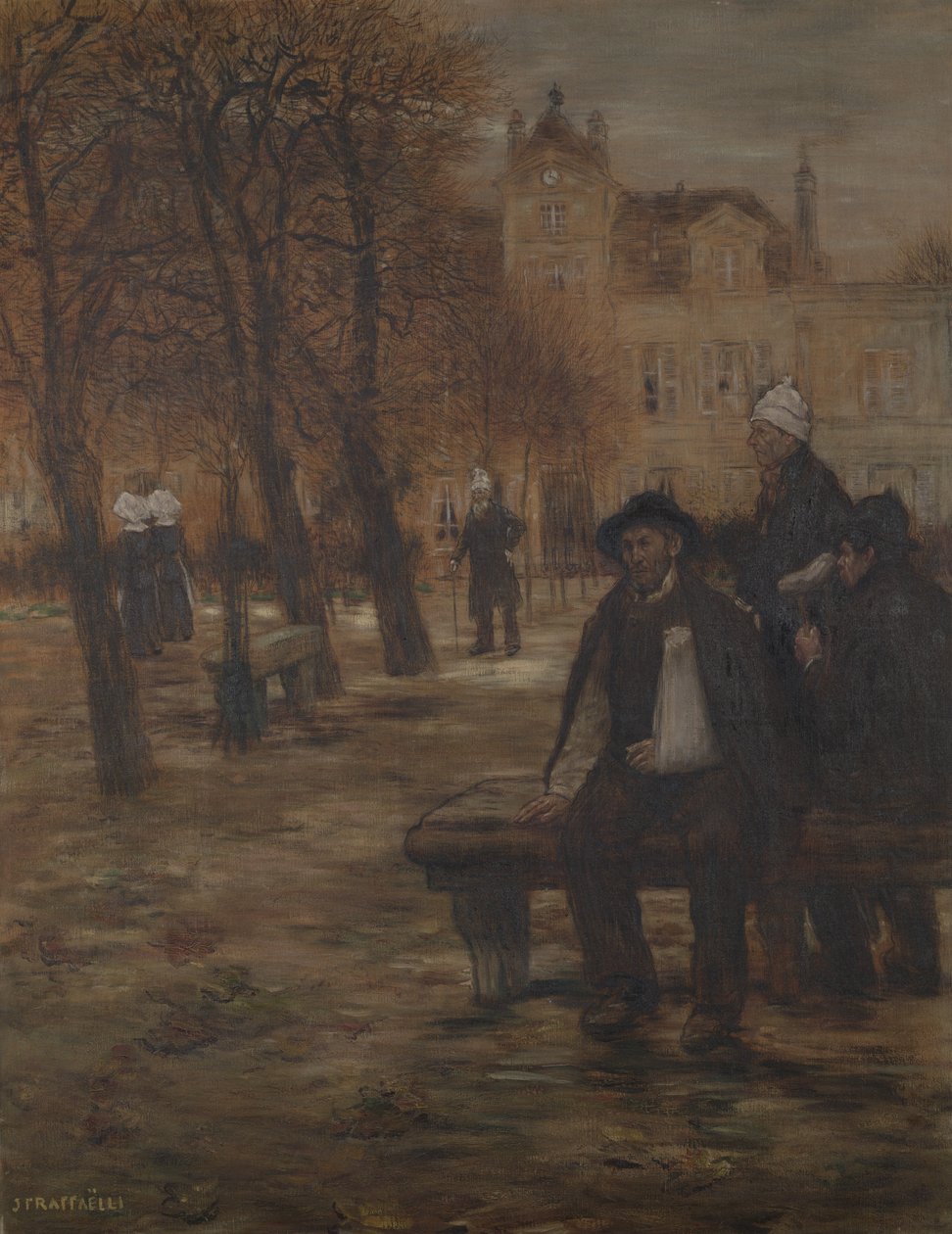 Staří rekonvalescenti, kolem roku 1892 od Jean Francois Raffaelli