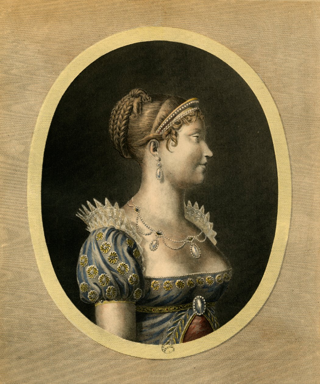 Marie Louise, vévodkyně z Parmy, c1810, 1921. od Jean Francois Ribault