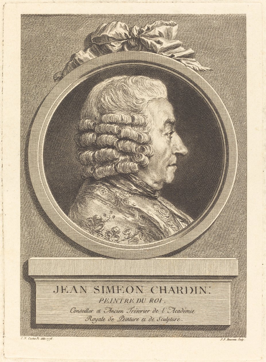 Jean Baptiste Simeon Chardin od Jean Francois Rousseau