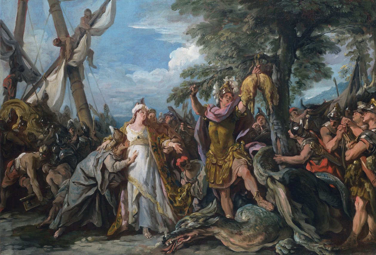 Zajetí Zlatého rouna od Jean François de Troy