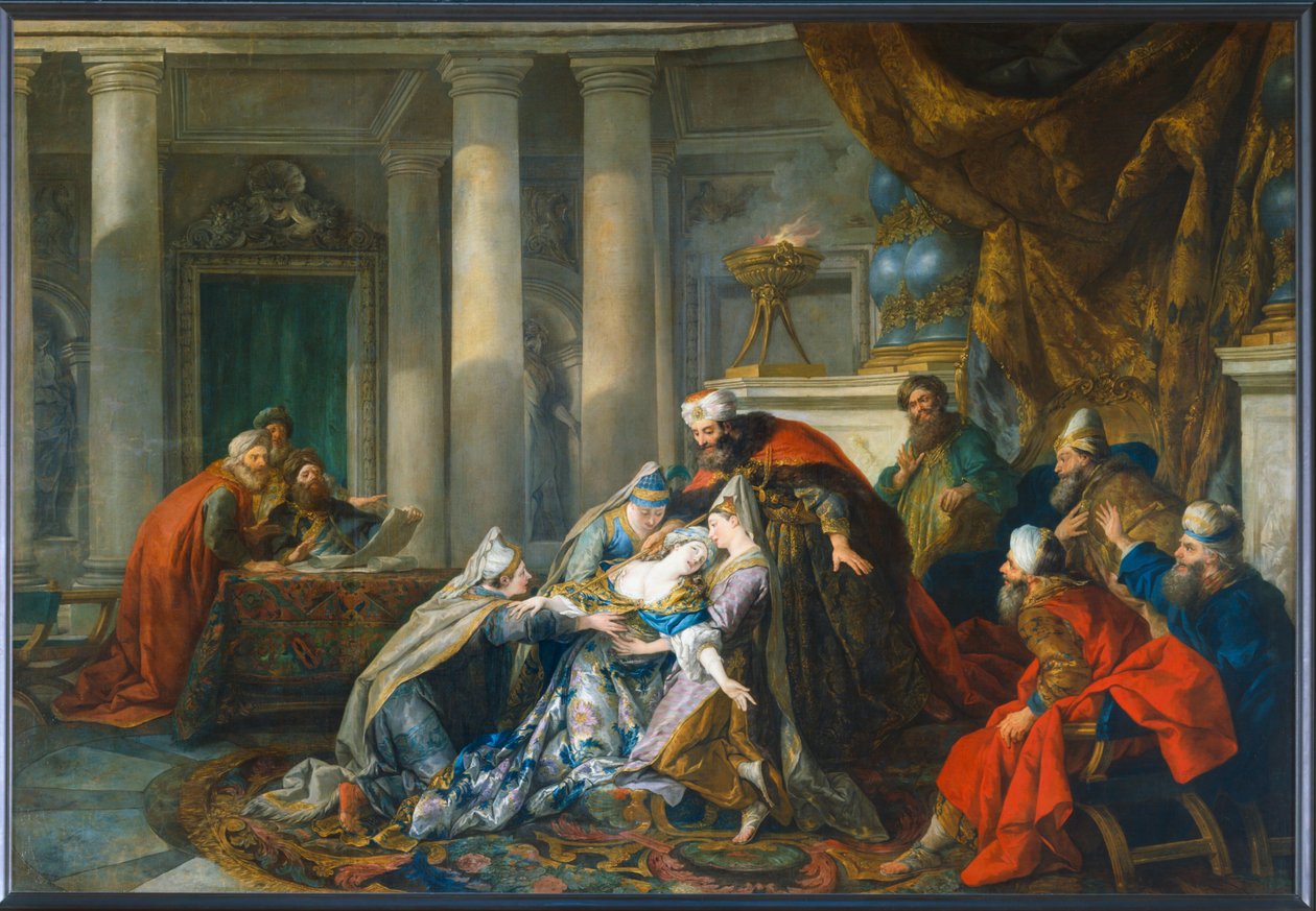 Mdloby Ester... od Jean François de Troy