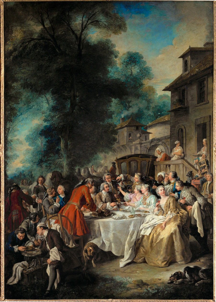 Lovecký oběd ... od Jean François de Troy