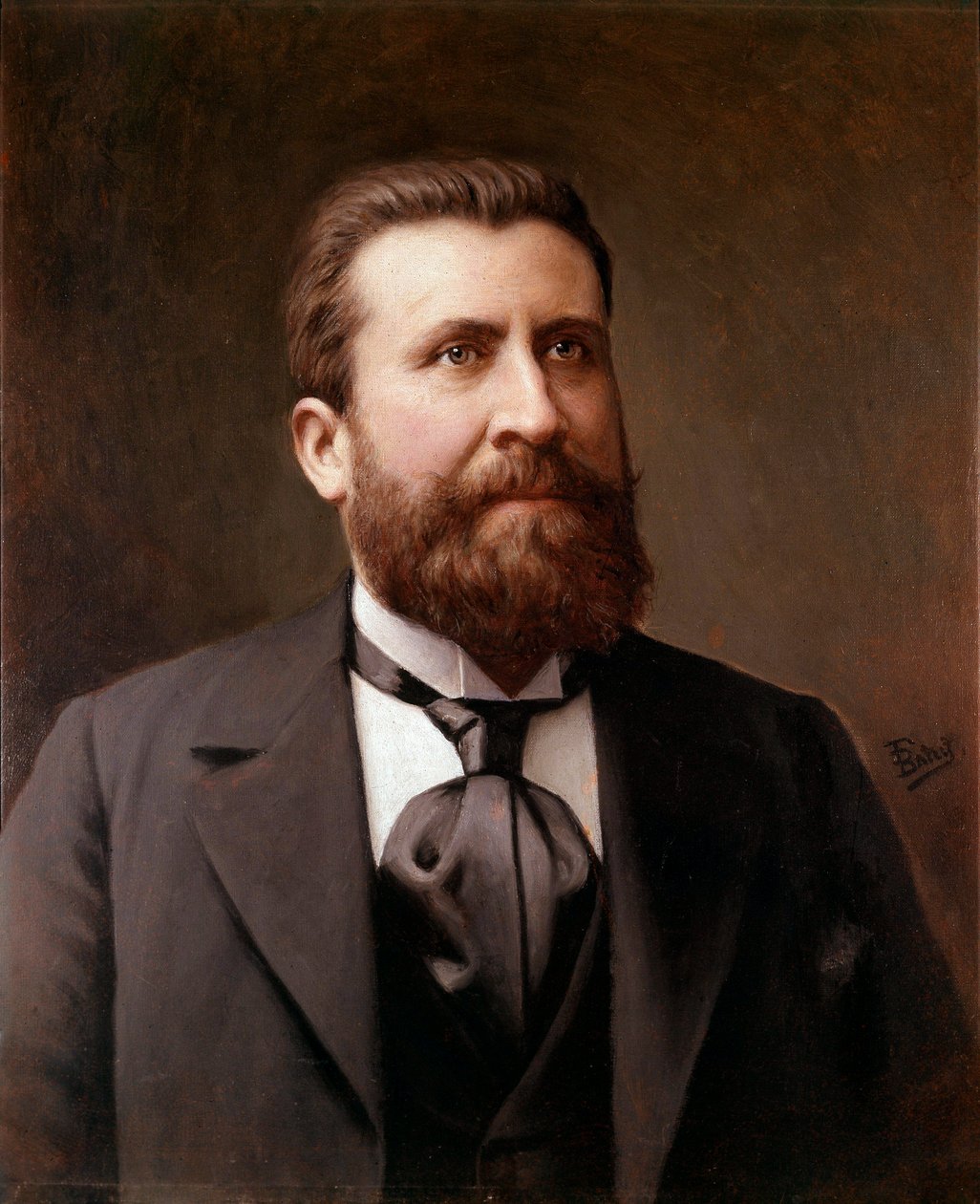 Jean Jaures, kolem roku 1900 od Jean François Batut