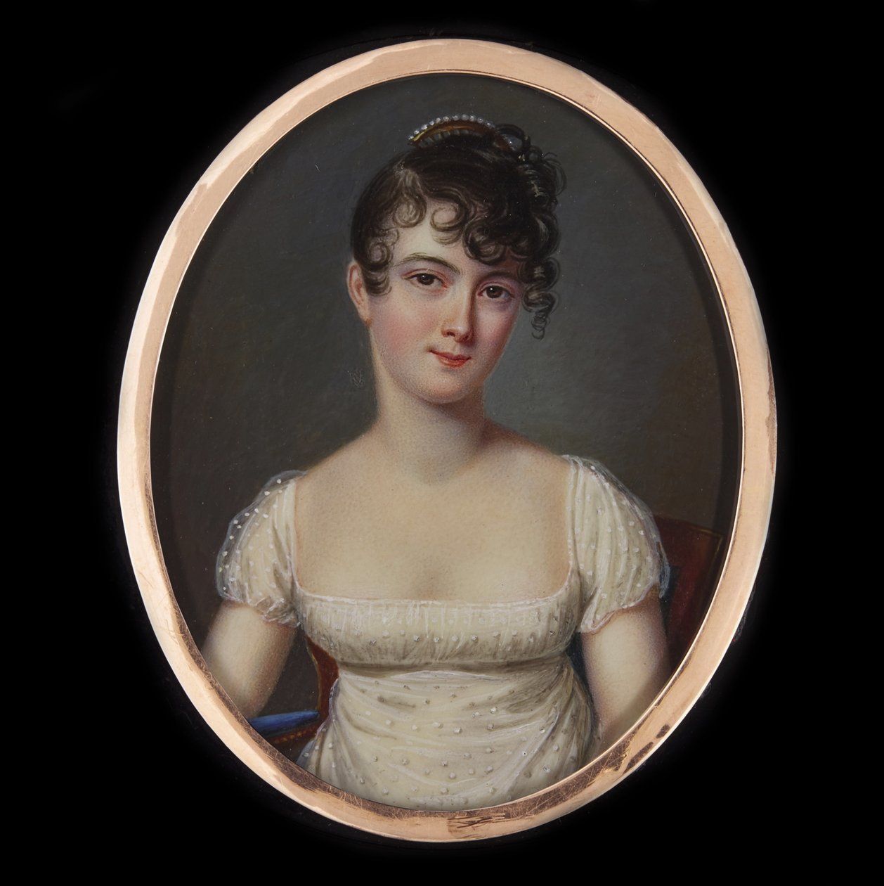 Portrét Madame Récamier, narozená Julie Bernard 1777-1849, asi 1805. od Jean François Gérard Fontallard