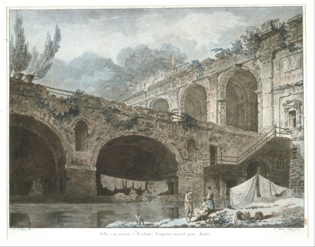 La Villa Madama od Jean Francois Janinet