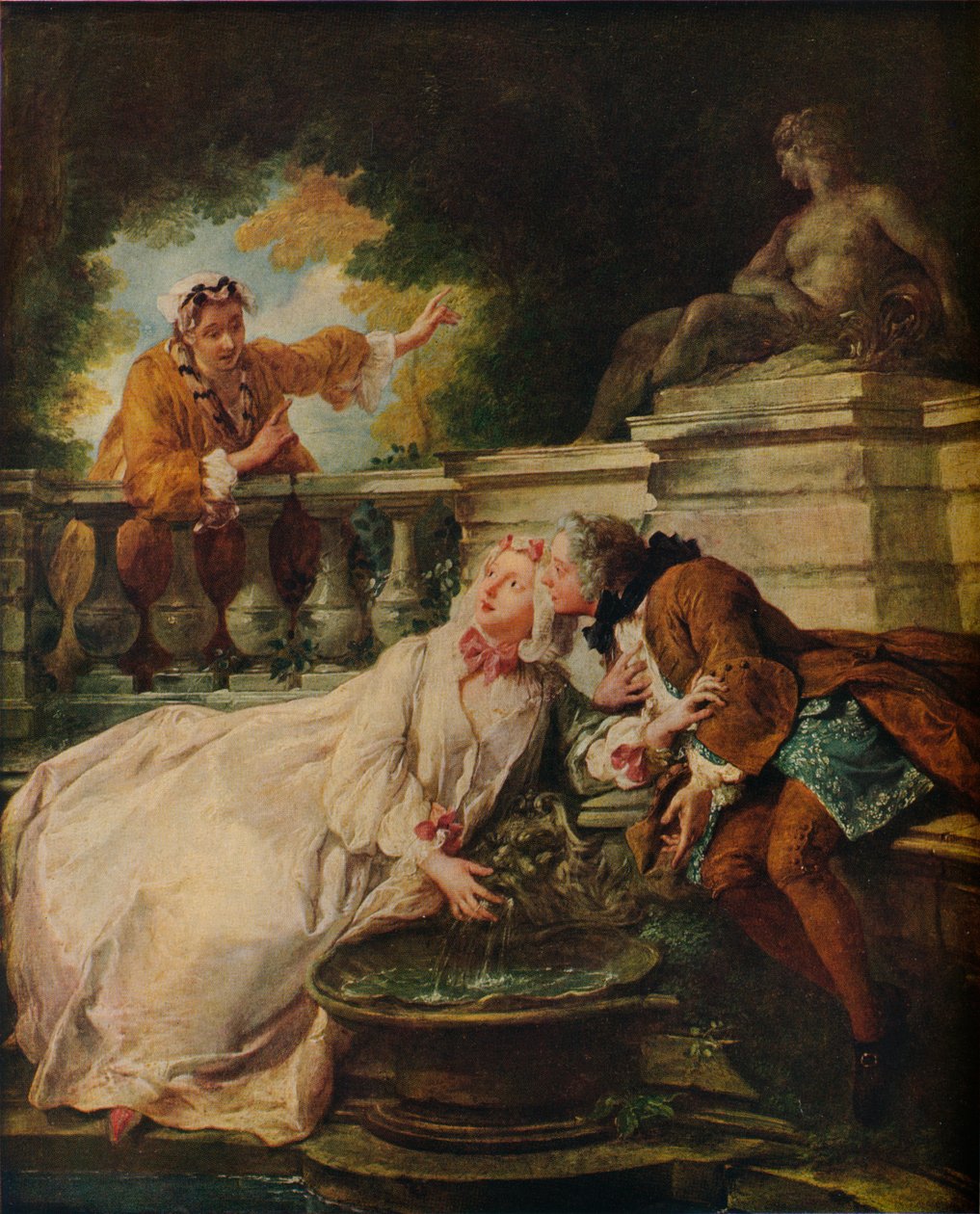 Poplach, La Gouvernante Fidele, 1723 od Jean François de Troy