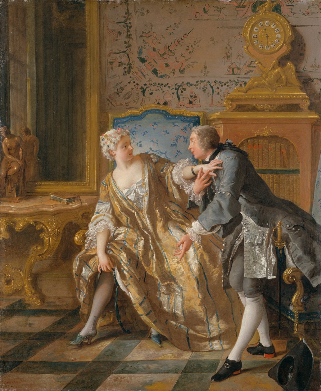 Podvazek, 1724. od Jean François de Troy