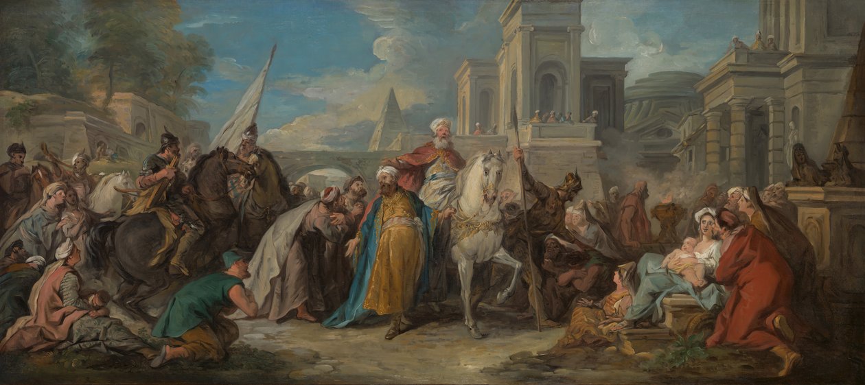 Triumf Mordecai, ca. 1736. od Jean François de Troy