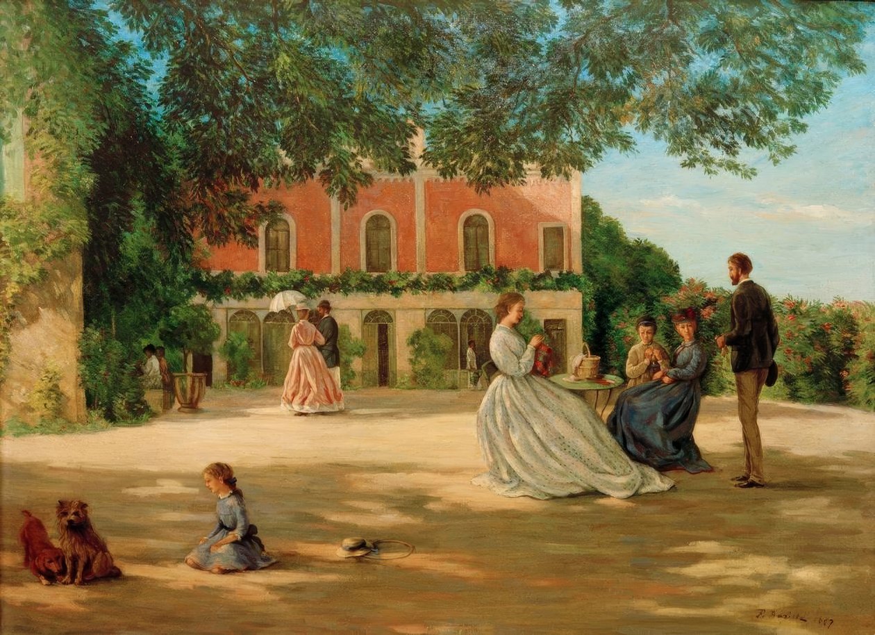 Mericova terasa od Jean Frederic Bazille