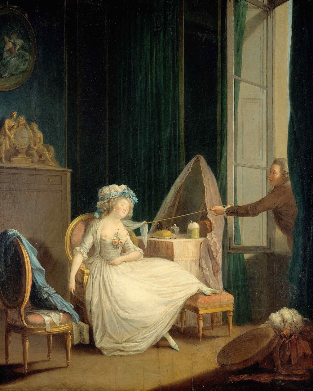 Frivolní láska, c. 1780. od Jean Frederic Schall