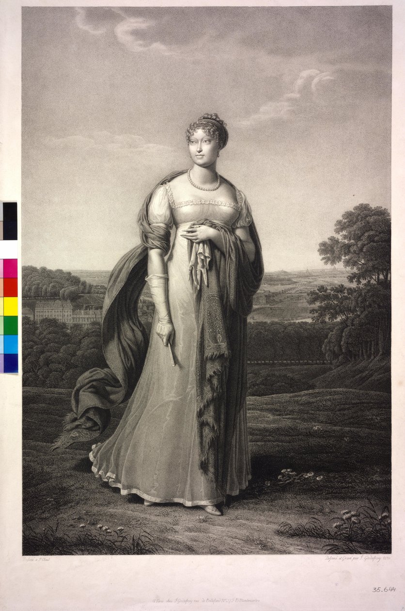 Arcivévodkyně rakouská Marie Louisa od Jean Godefroy