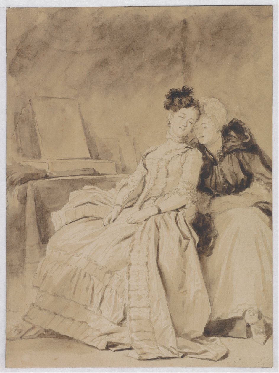 Důvěrný rozhovor od Jean Honore Fragonard