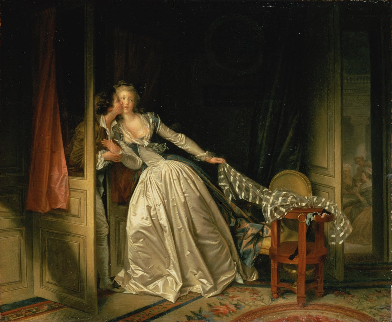 Ukradený polibek od Jean Honore Fragonard