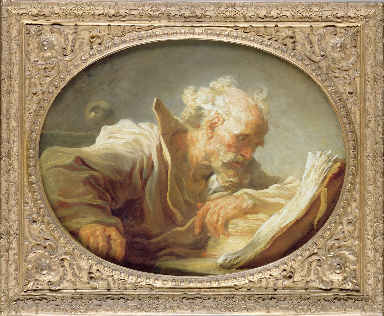 A Philosopher, c.1764 (viz také 146465) od Jean Honore Fragonard