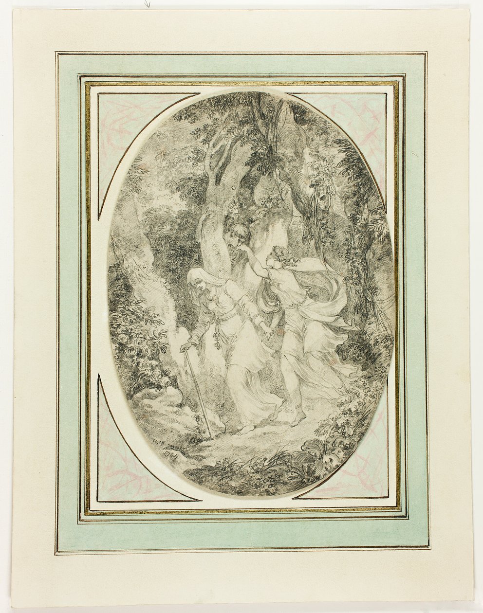 Alegorie-Ingeniální láska od Jean Honore Fragonard