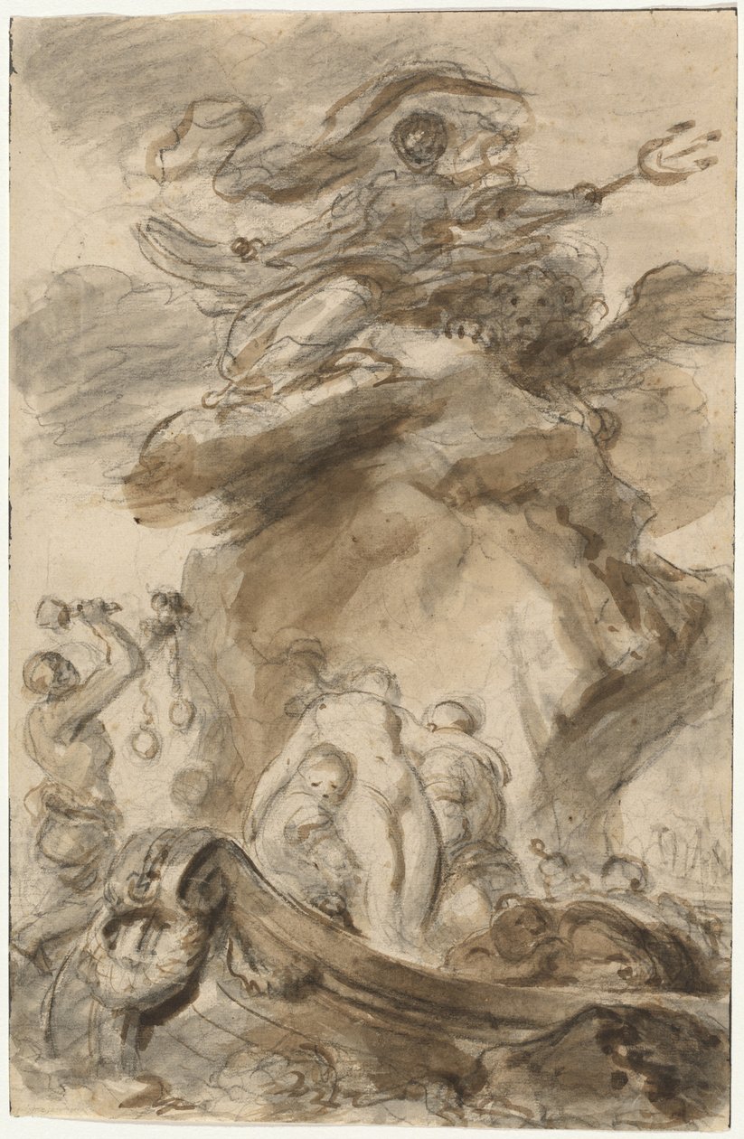 Angelica je vystavena orkům od Jean Honore Fragonard