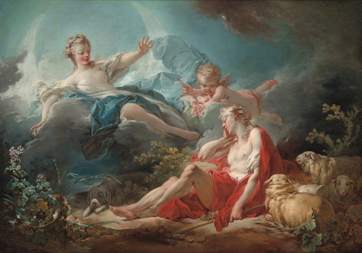 Diana a Endymion od Jean Honore Fragonard