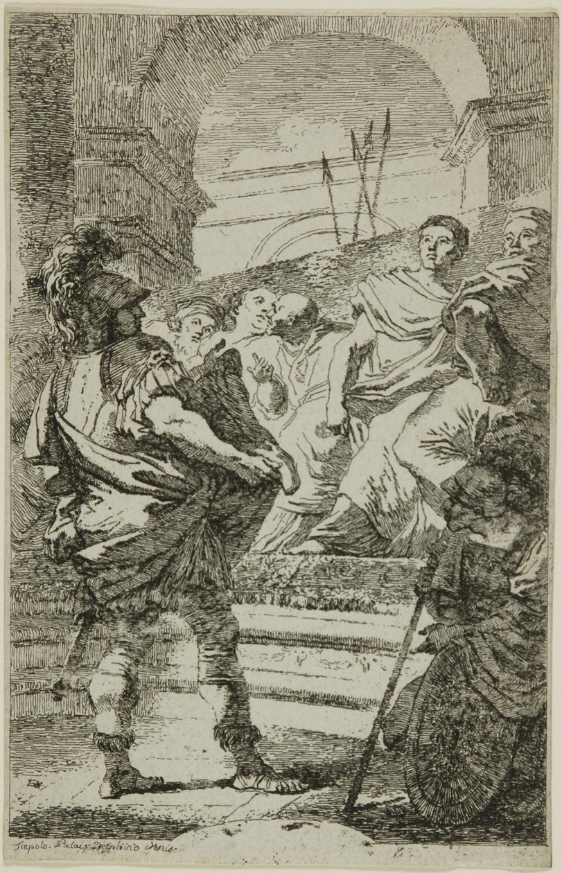 Fabius Maximus před kartáginským senátem od Jean Honore Fragonard