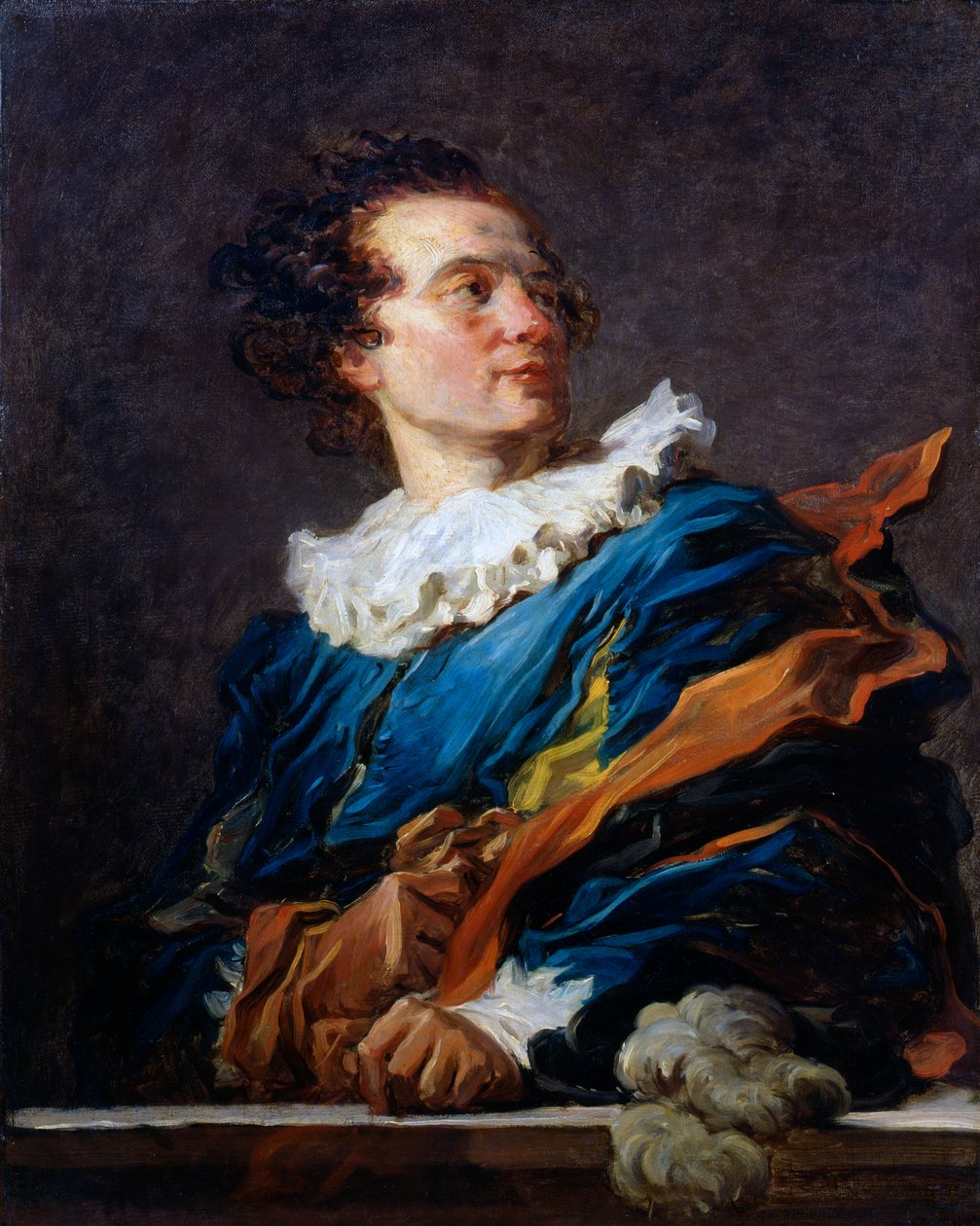 Figura fantazie: Portrét opata Saint-Non, 1769 od Jean Honore Fragonard