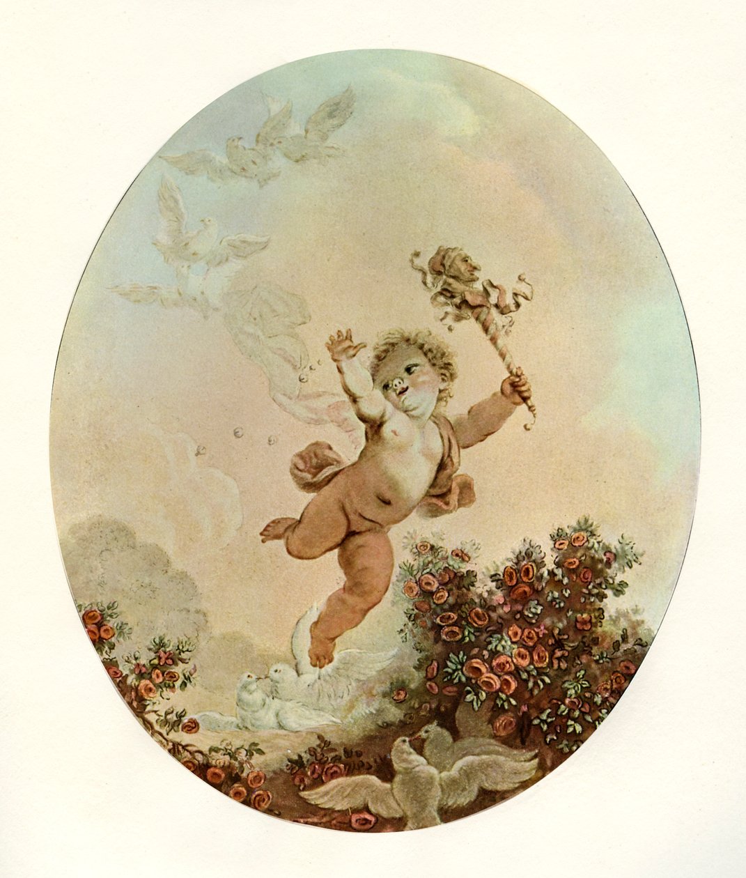 La Folie od Jean Honore Fragonard