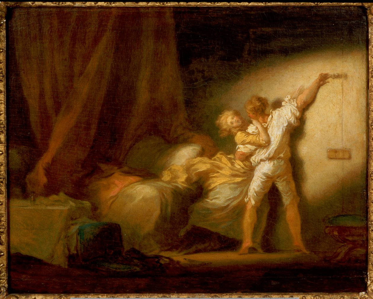 Modelová verze "The Bolt" od Jean Honore Fragonard