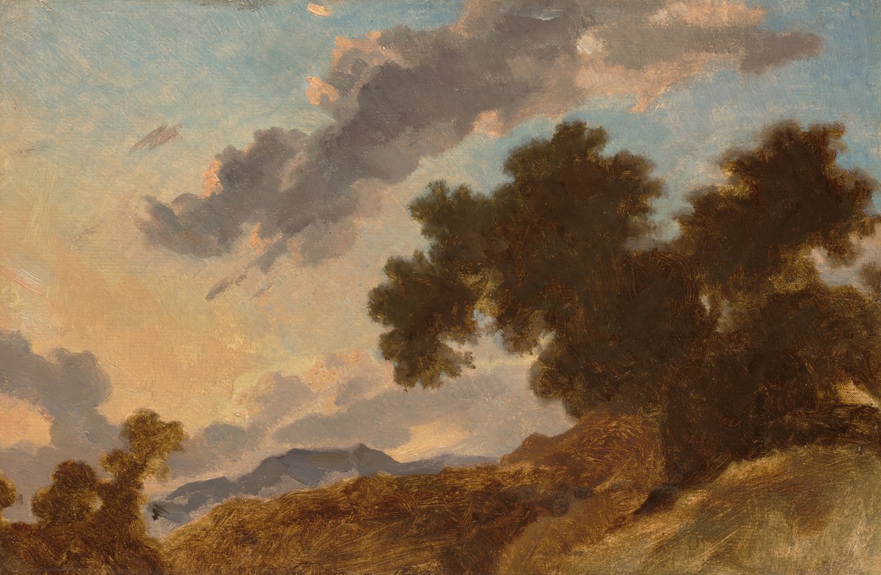 Horská krajina při západu slunce, c. 1765. od Jean Honore Fragonard