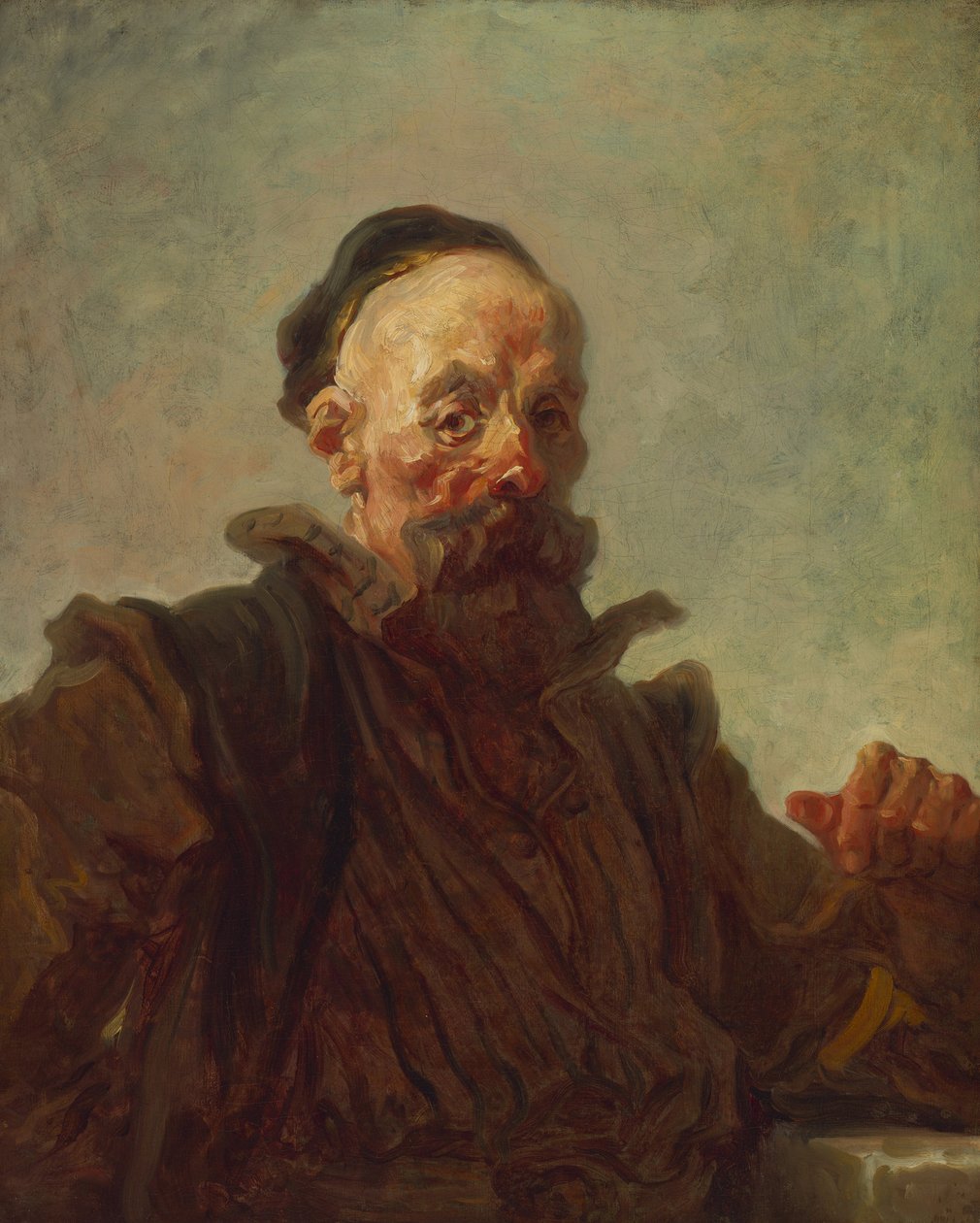 Portrét muže ve španělském kostýmu, 1768-70 od Jean Honore Fragonard