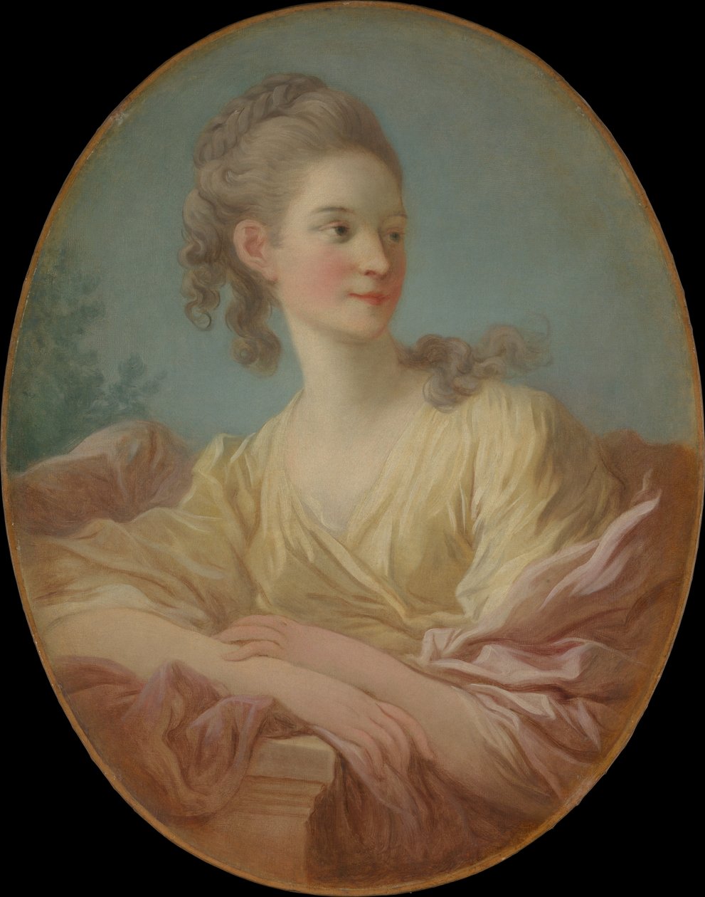Portrét mladé ženy, 70. léta 18. století. od Jean Honore Fragonard