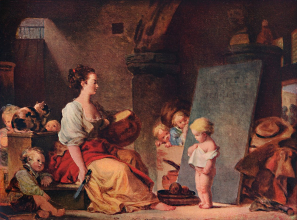 Řekněte prosím, c1780, 1911 od Jean Honore Fragonard