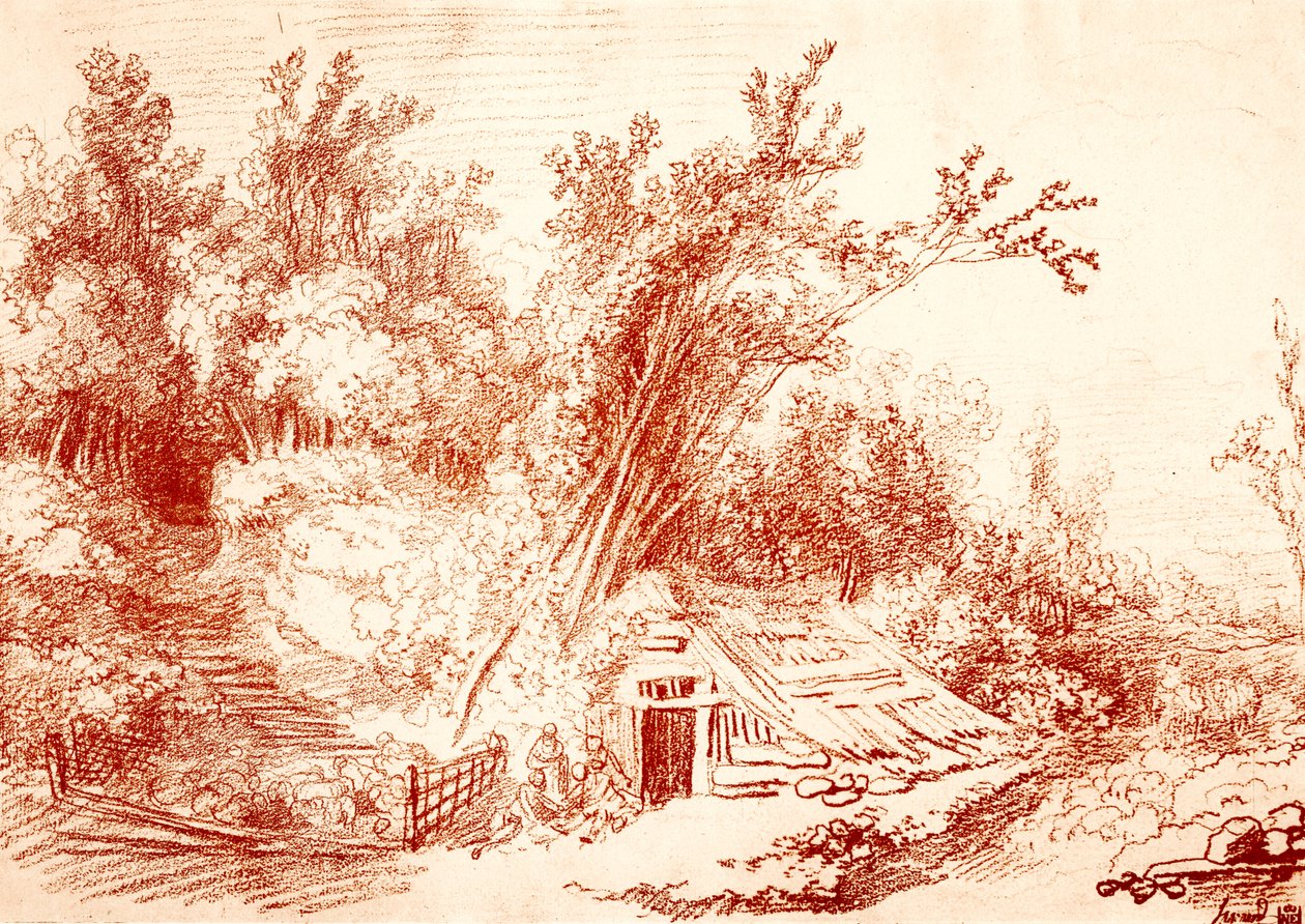 Ovčín od Jean Honore Fragonard