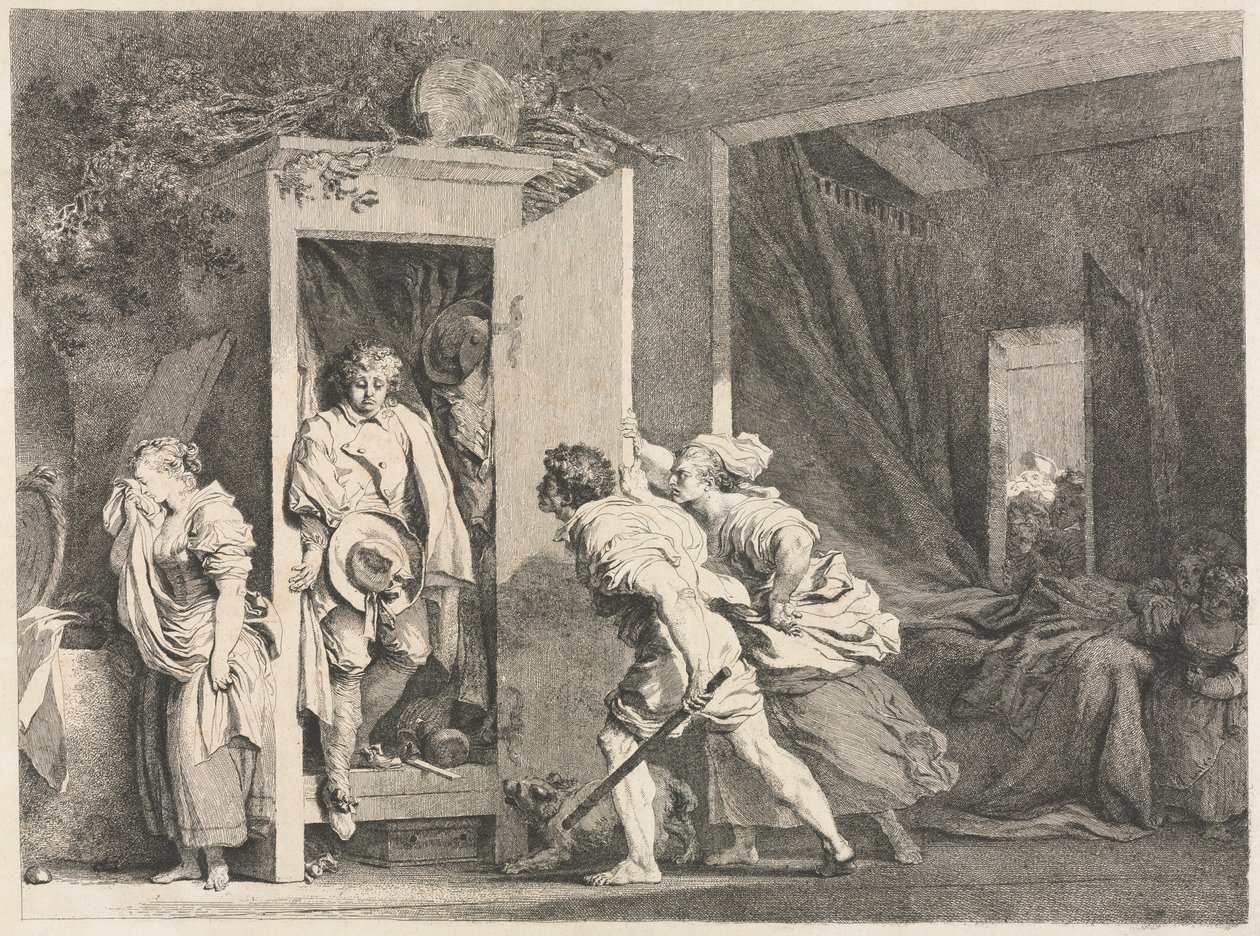 Skříň, 1778. od Jean Honore Fragonard