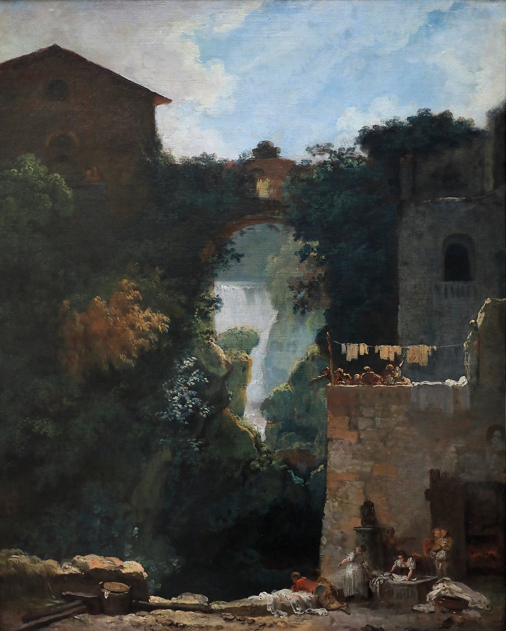 Vodopády Tivoli od Jean Honore Fragonard