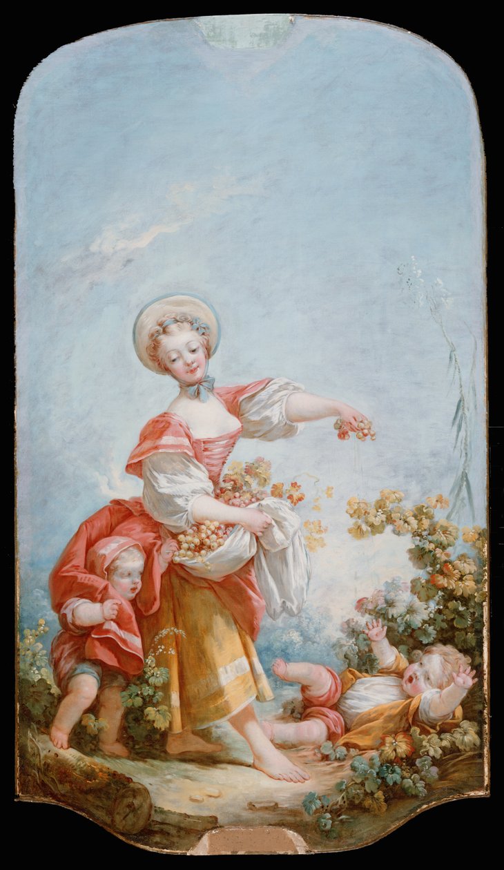 Sběratel hroznů, 1748-52 od Jean Honore Fragonard