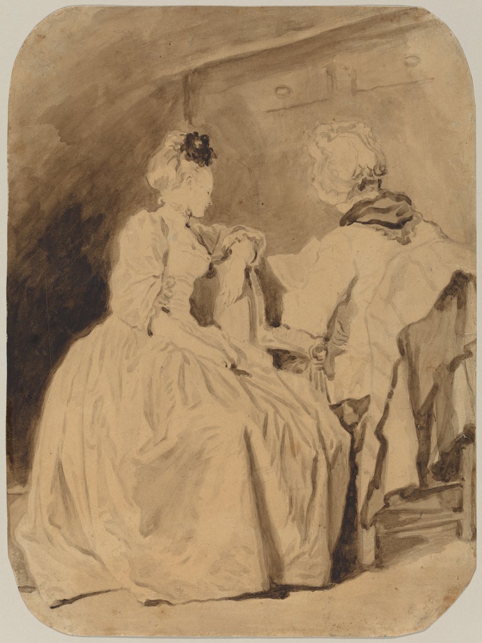Čtení od Jean-Honore Fragonard
