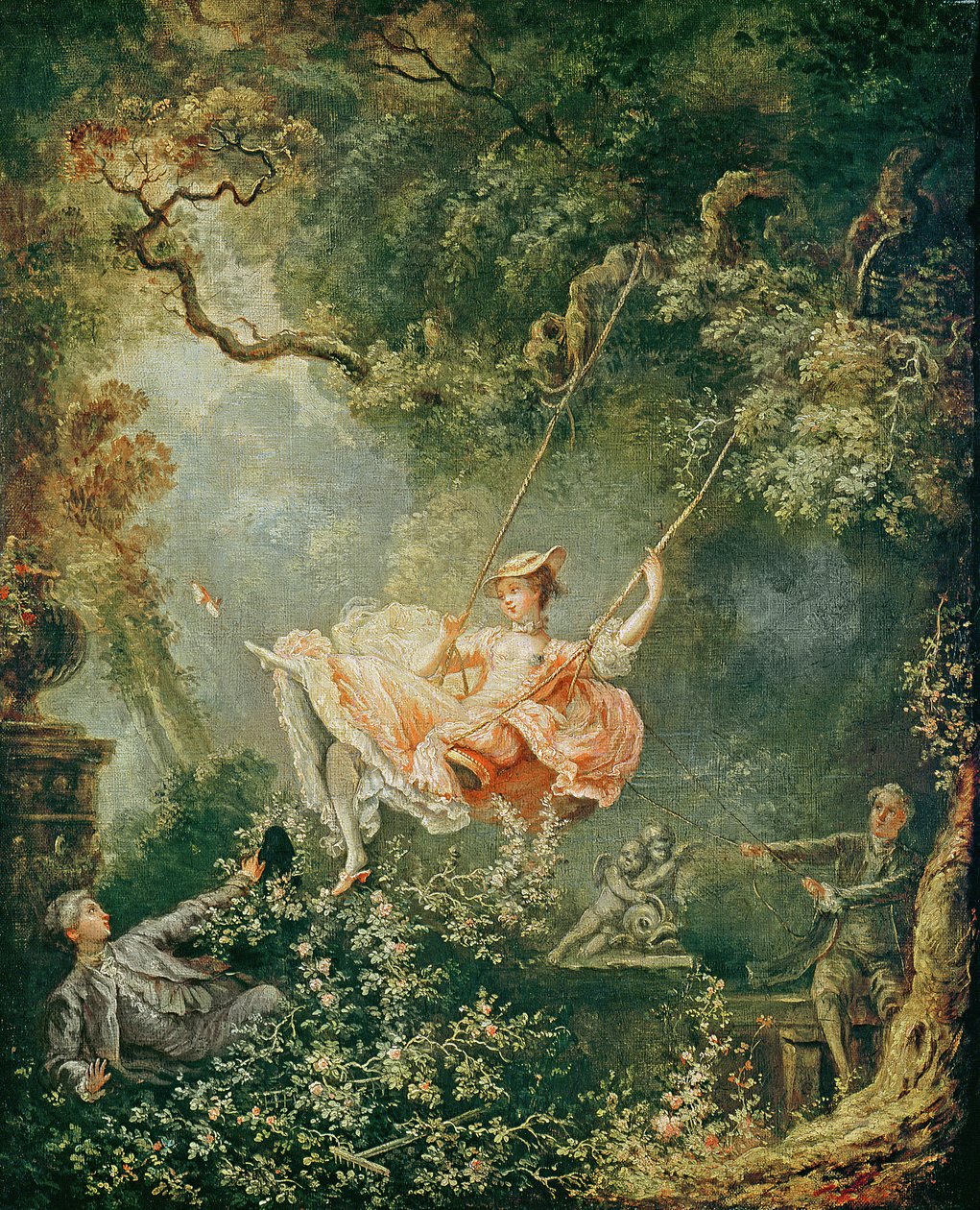 Houpačka od Jean Honore Fragonard