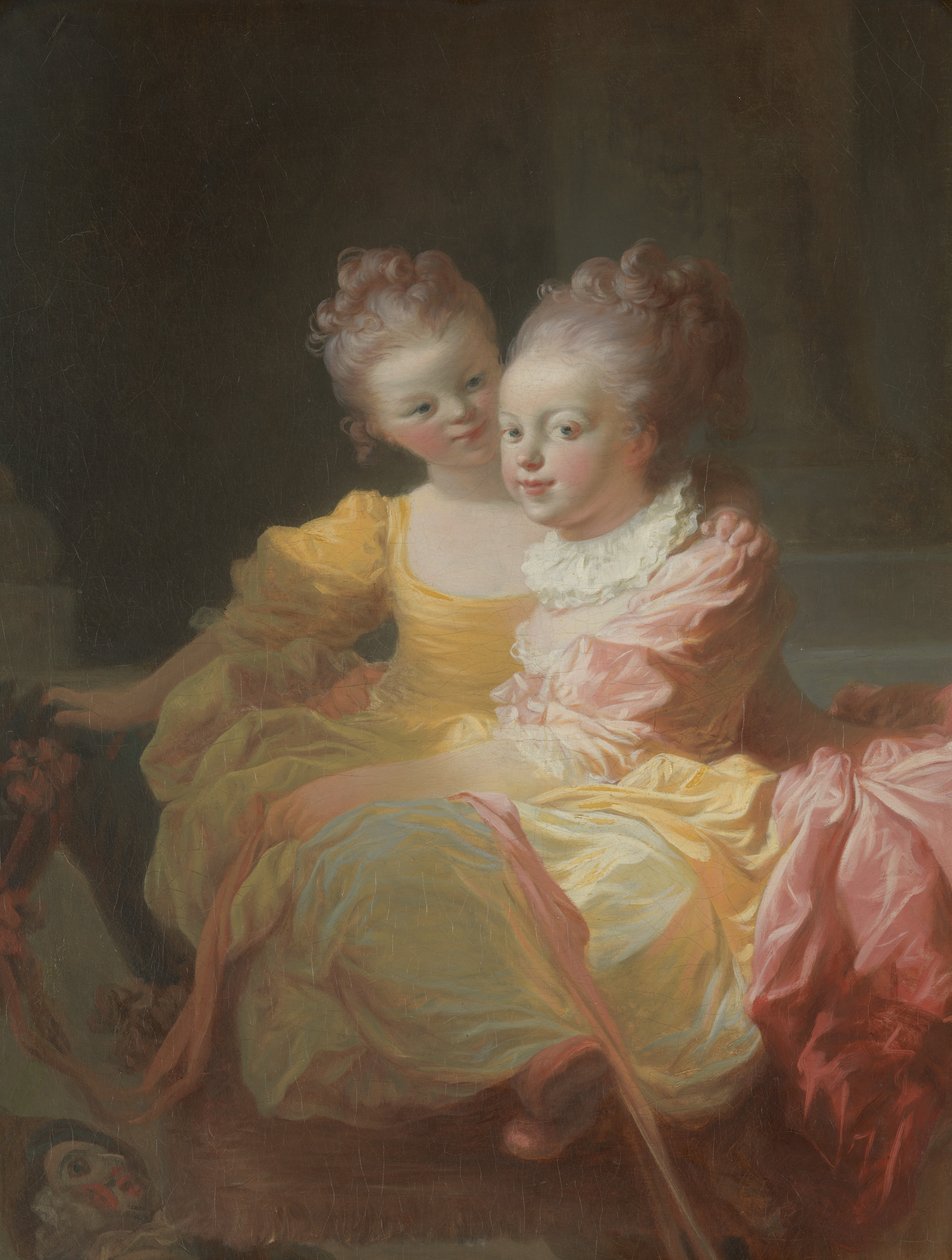 Dvě sestry, ca. 1769-70. od Jean Honore Fragonard