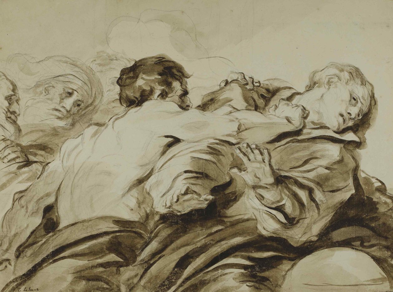 Útok, 1770. od Jean-Honore Fragonard