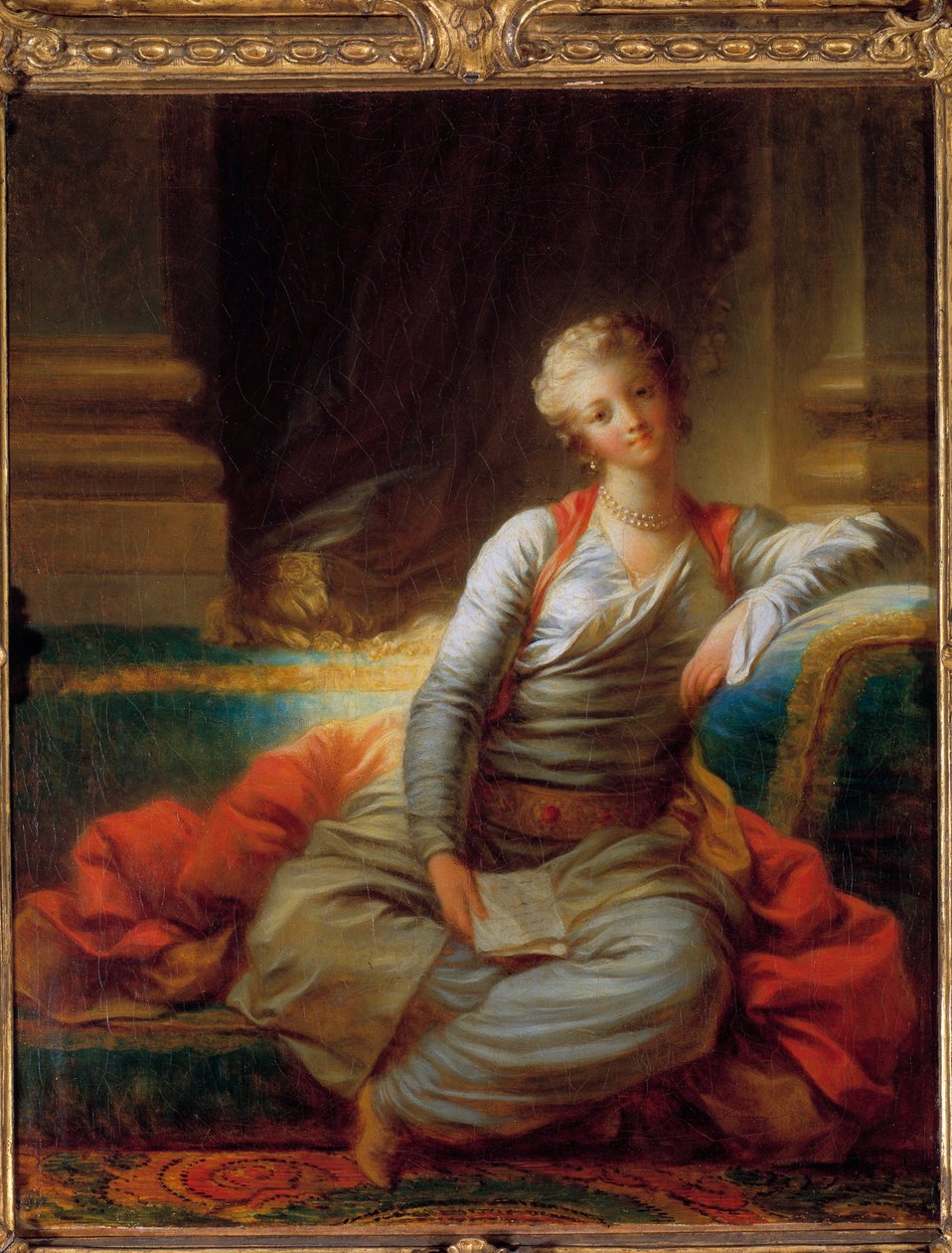 Sultán má perlový obraz od Jean Honore Fragonarda (1732-1806) z 18. století. Soukromá sbírka. od Jean Honore Fragonard