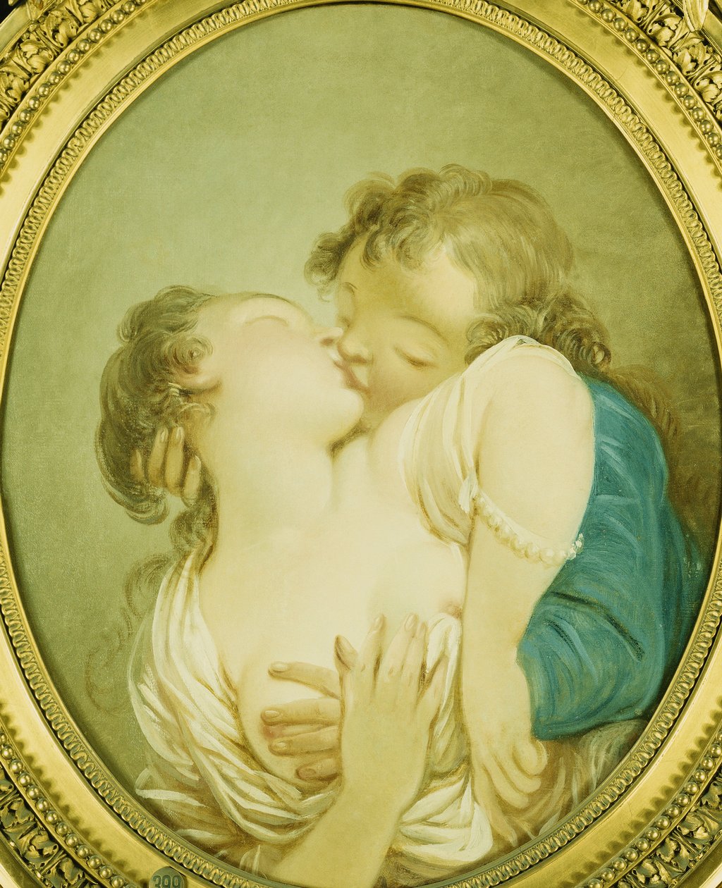 mladí milenci, od Jean Honore Fragonard