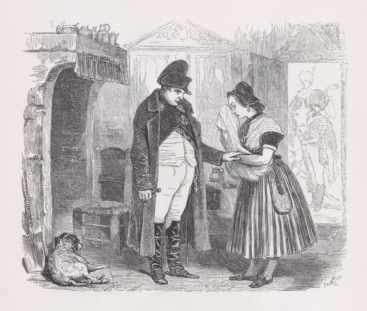 Vzpomínky lidí z Úplných Bérangerových děl, 1836. od Jean Ignace Isidore Gérard